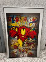 Iron Man Comic Poster gerahmt Silberrahmen Glasscheibe Dortmund - Wellinghofen Vorschau