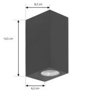 ELC Unavio LED-Wandlampe in Quaderform Außenleuchte Garten NEU Hamburg-Nord - Hamburg Eppendorf Vorschau