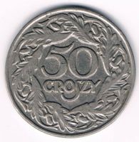 Polen 50 Groszy Münze 1923 Nordrhein-Westfalen - Hamm Vorschau