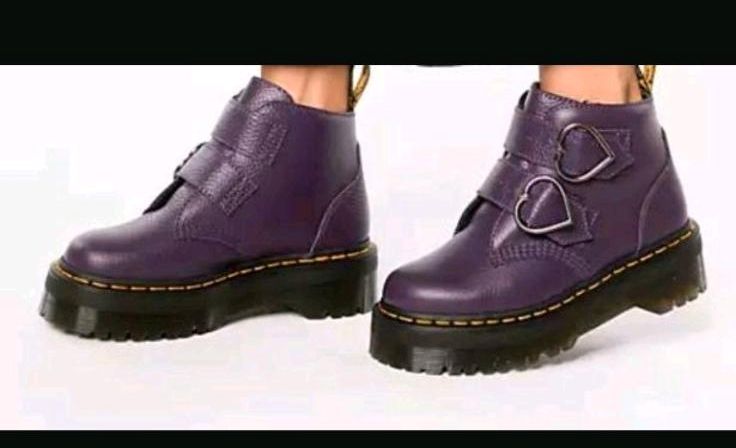 Neu in OVP Dr.Martens Devon Heart Herz Gr.43 Lila. in Isernhagen