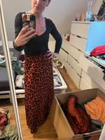 Only Vero moda Maxirock leo Stil Rost rot 36 Brandenburg - Brieselang Vorschau