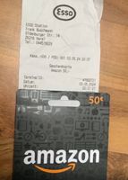 50€ Amazon Gutschein Karte mit Kassenbon ! Nur Abholung!!! Niedersachsen - Varel Vorschau