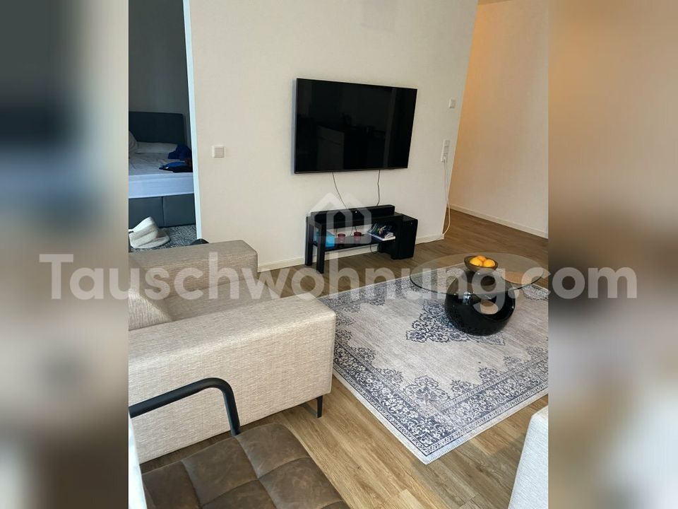 [TAUSCHWOHNUNG] 1,5 Zimmer Neubauwohnung in Düsseldorf-Flingern gg günstiger in Düsseldorf