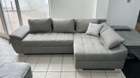 Sofa Couch grau Schlaffunktion und Bettkasten Möbel Outlet Hütte Niedersachsen - Georgsmarienhütte Vorschau