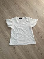 Neuwertige Shirt Top Volant Rüsche Weiß Cinderella Gr. S-M Nordfriesland - Niebüll Vorschau