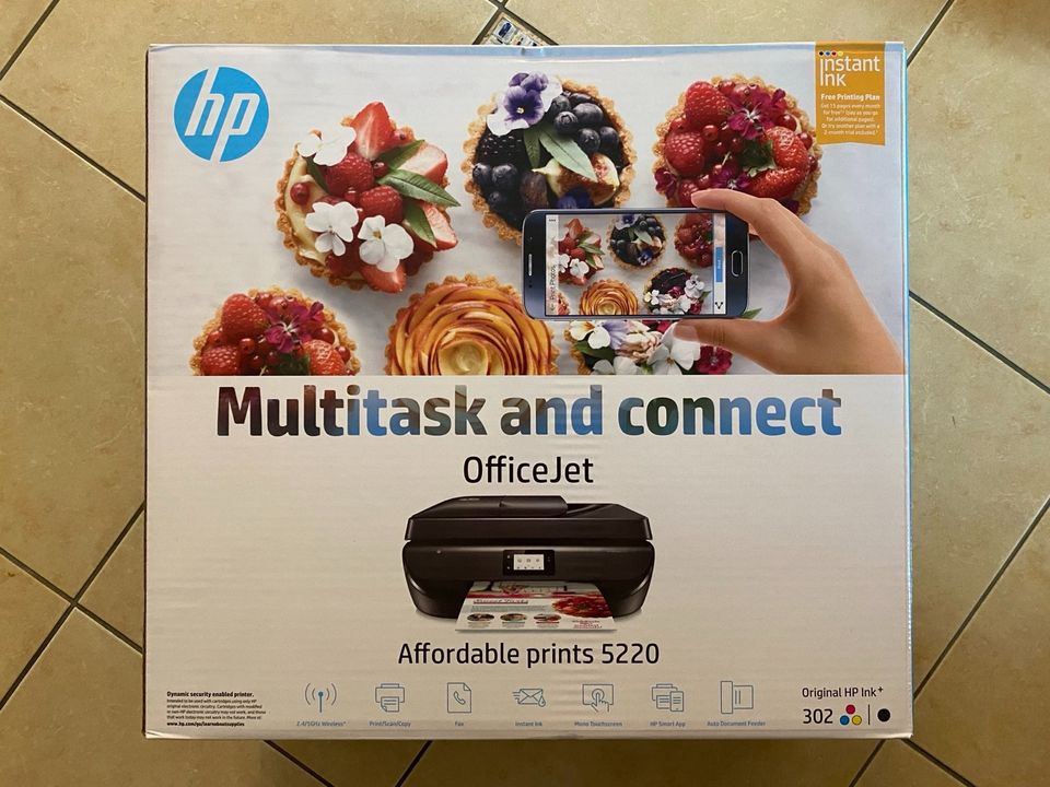 HP Drucker Office Jet 5220 print scan copy fax in Freising