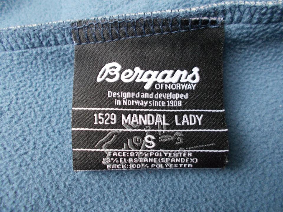 Bergans Damen-Jacke "Mandal Lady" Softshell Gr. S, grau-kariert in Enger