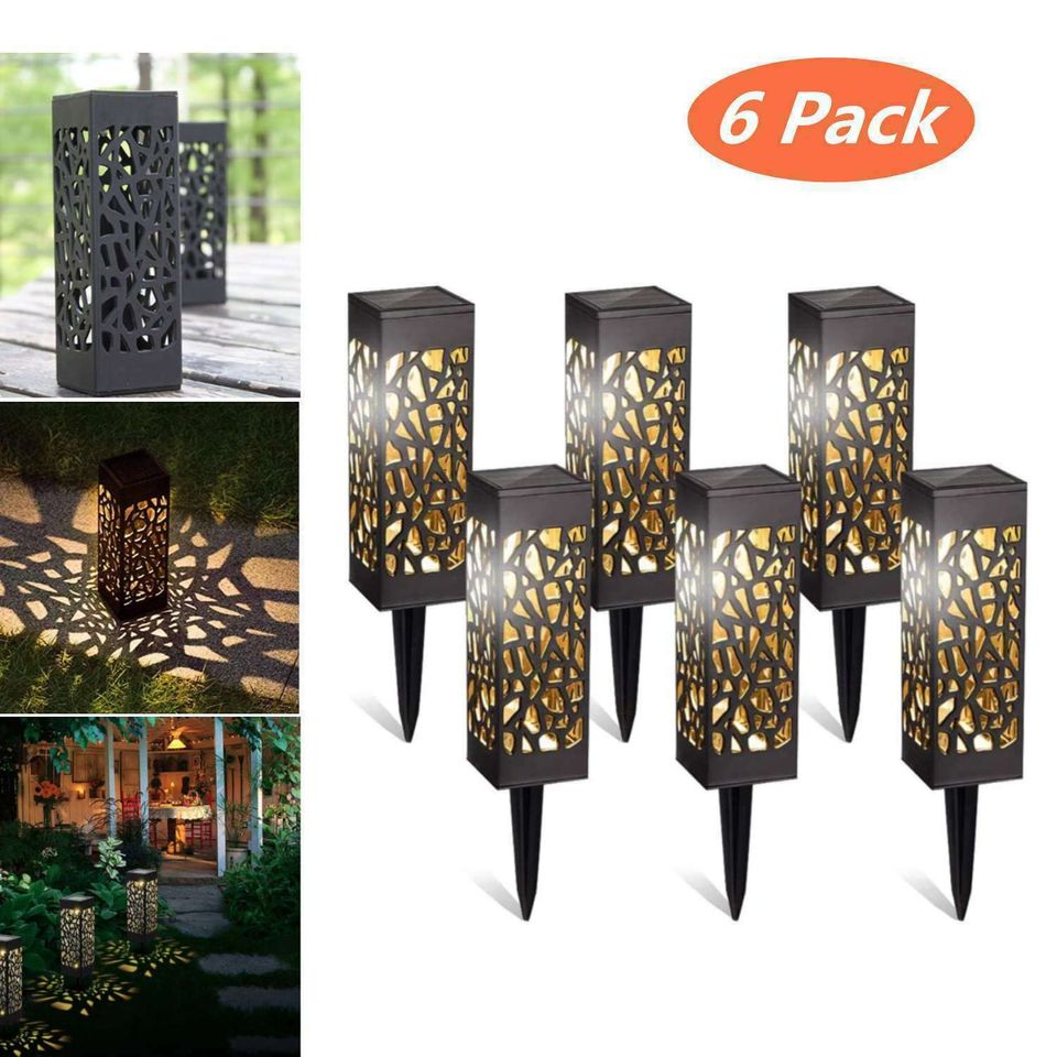 ✅NEU✅6x Solarlampe Solarleuchte LED Gartenlicht Laterne Garten 3 in Essen