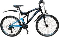 26 Zoll Mountainbike SHIMANO 21-G mit Vollfederung Talson Blau Dortmund - Innenstadt-Nord Vorschau