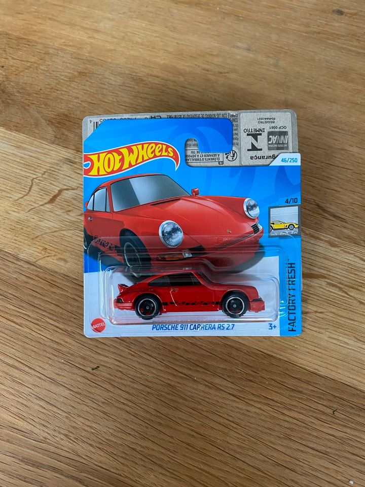 Hot Wheels Porsche 911 Carrera RS 2.7 OVP in Hamburg