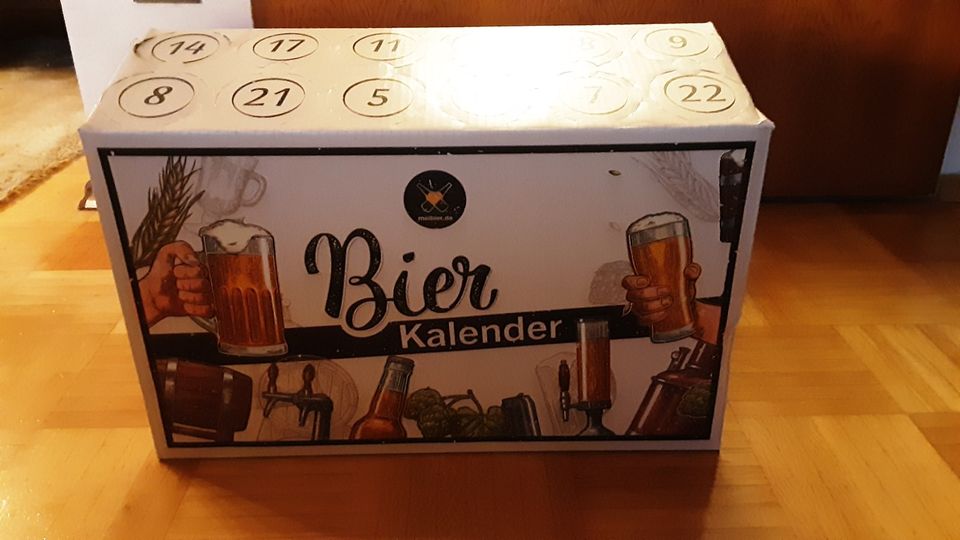 Leerer Bier - Kalender in Uttenreuth