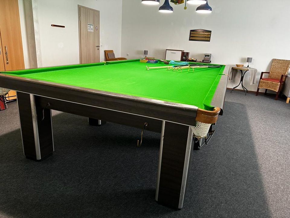 Snookertisch 12 Fuß in Bad Wörishofen