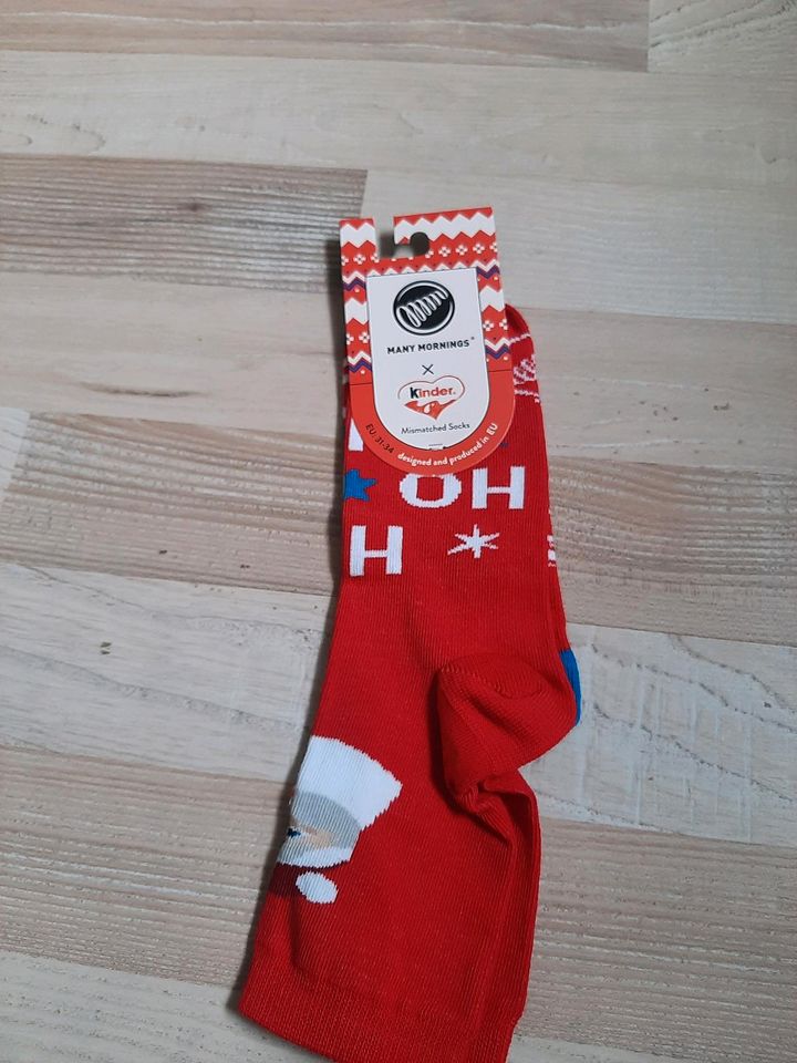 NEU Many Mornings Socken Gr. 39 42 43 46 31 34Kinder Weihnachten in Petersaurach