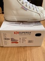 Original Superga 2795 Fglu Sneaker Leder Gr. 38 Fb. Weiß Baden-Württemberg - Karlsruhe Vorschau