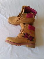 Panama Jack - Beige-rosa - Blumen Gr. 37 Boots - Stiefel Stuttgart - Stuttgart-Ost Vorschau