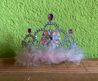 Diadem Krone Prinzessin Fasching Karneval Silber rosa Bayern - Luhe-Wildenau Vorschau