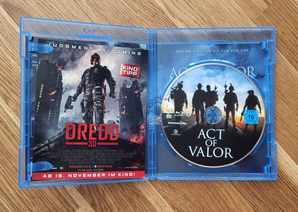 6 Blu-ray: Star Trek-Act of Valor-Gesetz der Ehre-Stirb langsam- in Hamburg