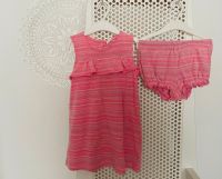 Sommerkleid mit passendem Höschen 92 pink H&M Baden-Württemberg - Wiernsheim Vorschau