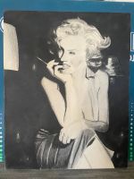 Kunst Gemälde Kohlestift 93x73cm Marilyn Monroe Sachsen - Auerbach (Vogtland) Vorschau