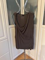 Cinque Top khaki Bluse Shirt Wickeloptik elastisch Tencell 38 Hessen - Rimbach Vorschau