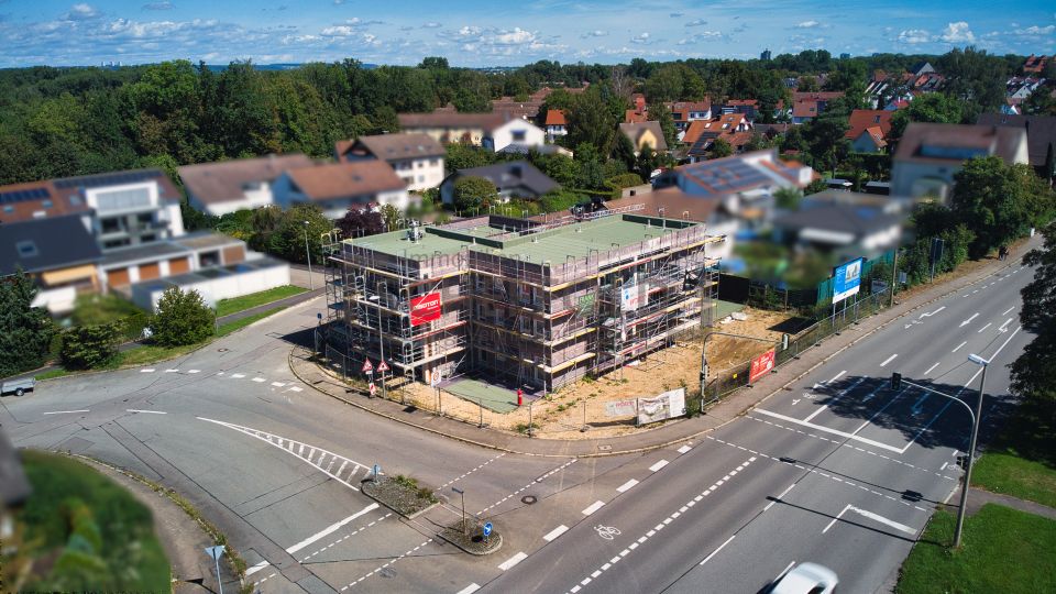 Mit großzügigem Gartenanteil! Hochwertige Neubau-Eigentumswohnung mit 3,5 Zimmern in Ulm