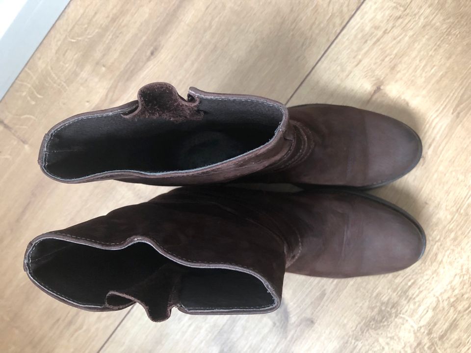 Leder Stiefeletten Boots Gr. 38 in Aachen