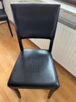 4 schwarze Lederstühle zu verkaufen Niedersachsen - Grasberg Vorschau