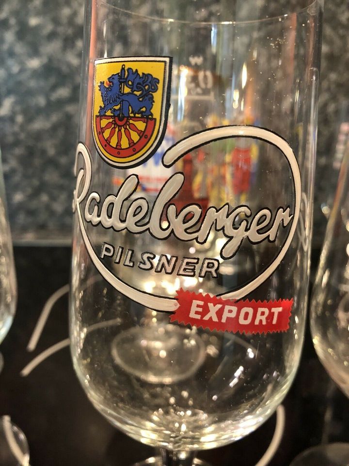 11 Biertulpen Bierglas Brauerei Fußball DDR in Berlin