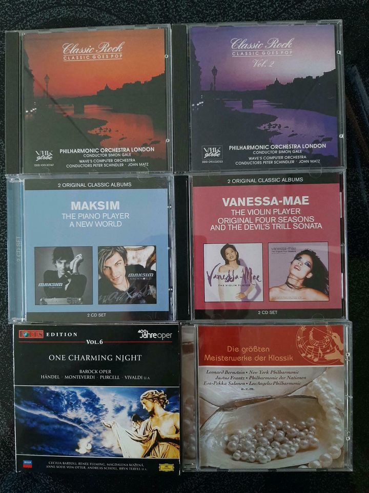 6 Klassik CDs, davon 3 Doppel CDs, TOP Zustand, klassische Musik in Iserlohn