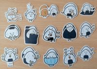 30 Sushi Sticker Aufkleber Scrapbooking Bullet Journal Journaling Hessen - Gießen Vorschau