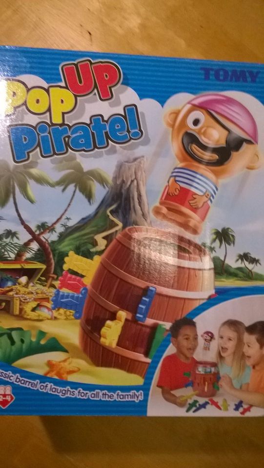 Spiel: Pop Up Pirate, 1-4 Pers., 10 min, gut erhalten, NP. 15 € in Hamburg