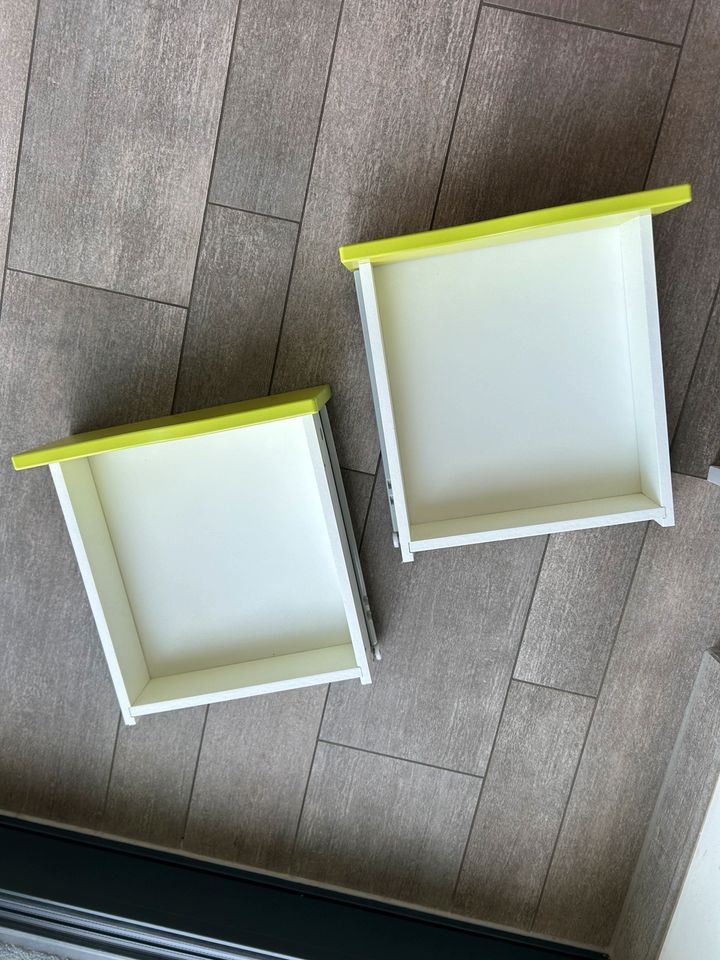 IKEA Kallax Einsätze mit 4 Schubladen & 2 Türen, wellenförmig in Frankfurt am Main