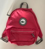 Lacoste Kinder Rucksack granatrot 37 x 32 cm Hessen - Niestetal Vorschau