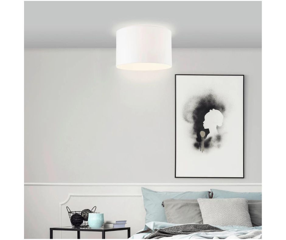 BRILLIANT Deckenleuchte Esher 38cm weiß E27 Deckenlampe Lampe Leuchte 4004353405495 NEU in Bielefeld