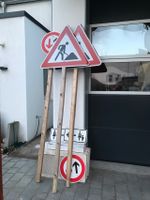 6 Verkehrsschilder für Straßensperrung Bayern - Hettstadt Vorschau