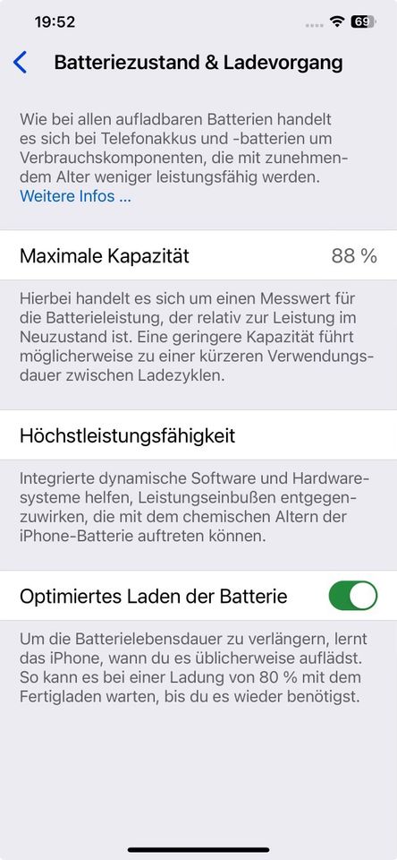 Apple iPhone 11 Pro Max 64GB 88% Akku *TOP* in Lehre