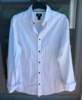 ♥ H&M Hemd Klassisch Freizeit Gr. M Slim fit Weiß ♥ Sachsen - Grimma Vorschau