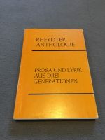 Rheydter Anthologie Prosa und Lyrik aus drei Generationen Niedersachsen - Melle Vorschau