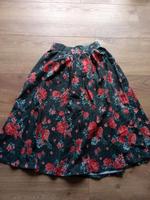 Handmade Taillenrock Sweat Blumen grau Gr. 36 Hessen - Feldatal Vorschau
