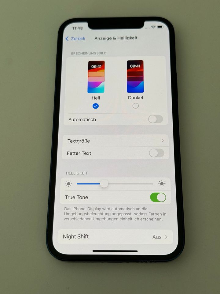 Apple Iphone 12 128GB Blau in Erfurt