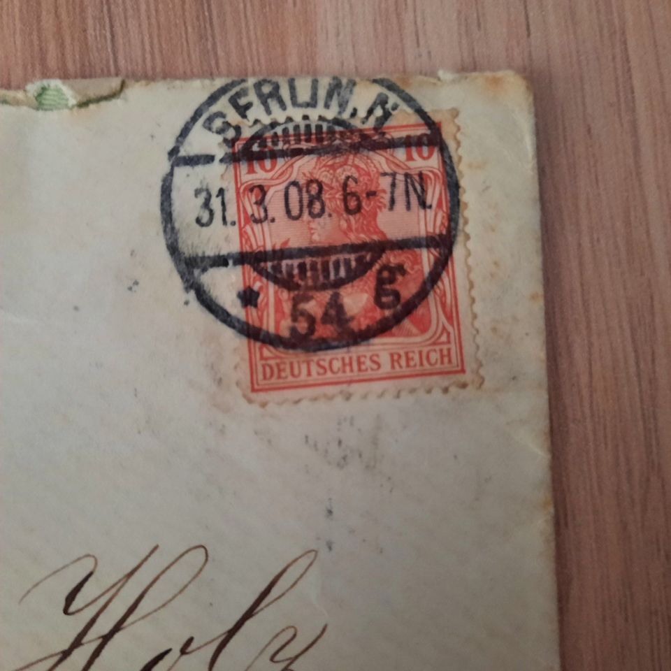 Briefumschläge von 1908 -1917 in Heiligenhaus