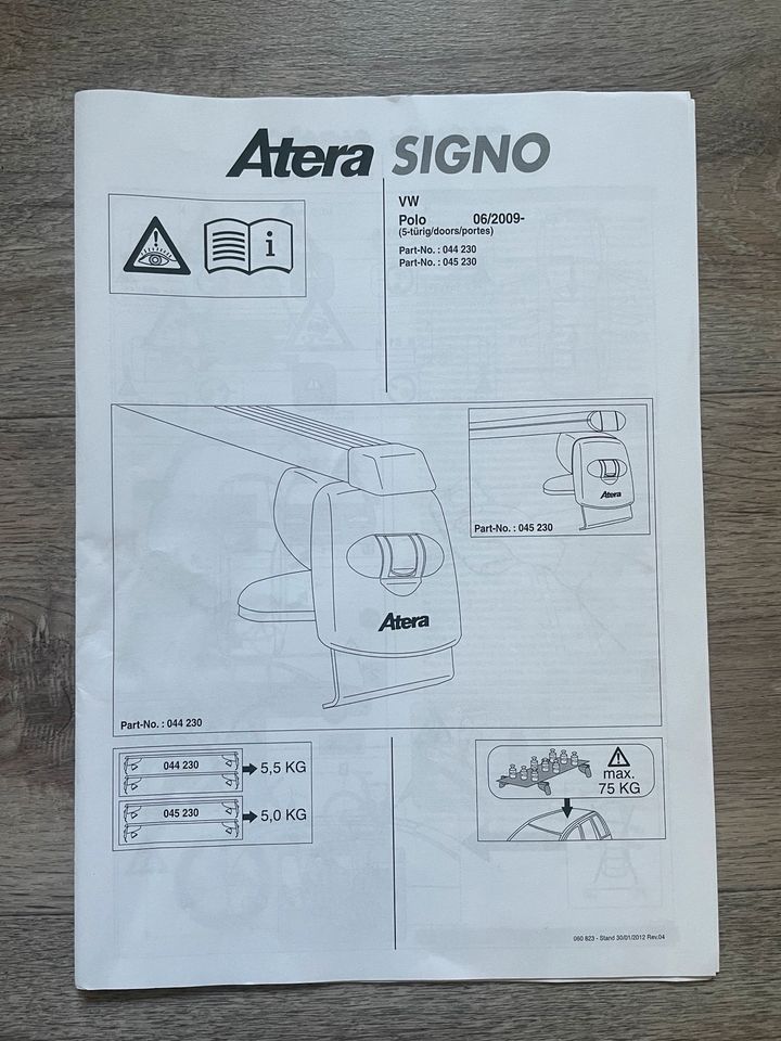 Dachgepäckträger Atera 044 230 in Stralsund