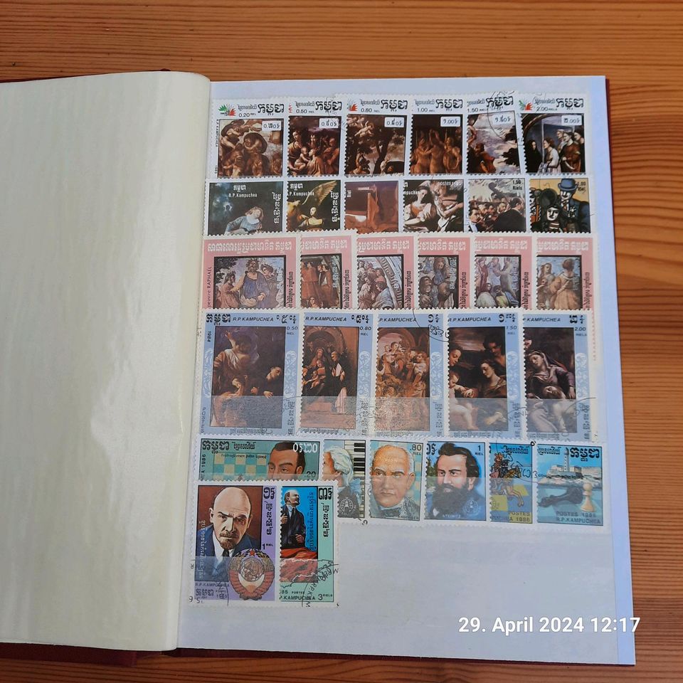 Briefmarken Sammlung in Süderholz