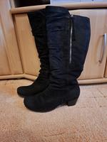 Stiefel Weitschaftstiefel Gr. 39 Gabor schwarz Harburg - Hamburg Heimfeld Vorschau