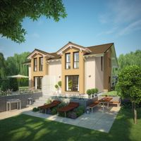Doppelhaushälfte für kompakte Grundstücke - jetzt neu bauen! Hessen - Niddatal Vorschau