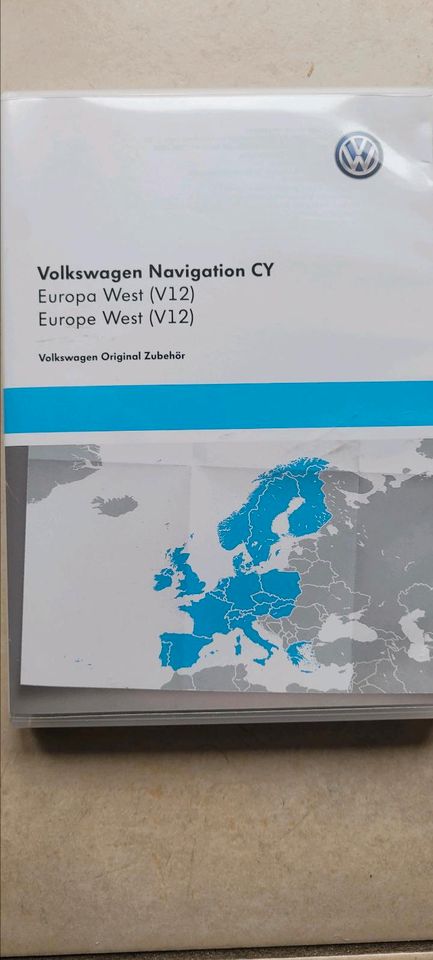 Volkswagen-Navigations-DVD Europa West V12 in Brieselang