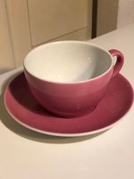 Dibbern Solid Color - Cappuccino Tasse und Untertasse Pink Schleswig-Holstein - Flensburg Vorschau