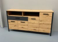 Sideboard Kommode Anrichte Neu Eiche Artisan/ Grau Nordrhein-Westfalen - Nieheim Vorschau