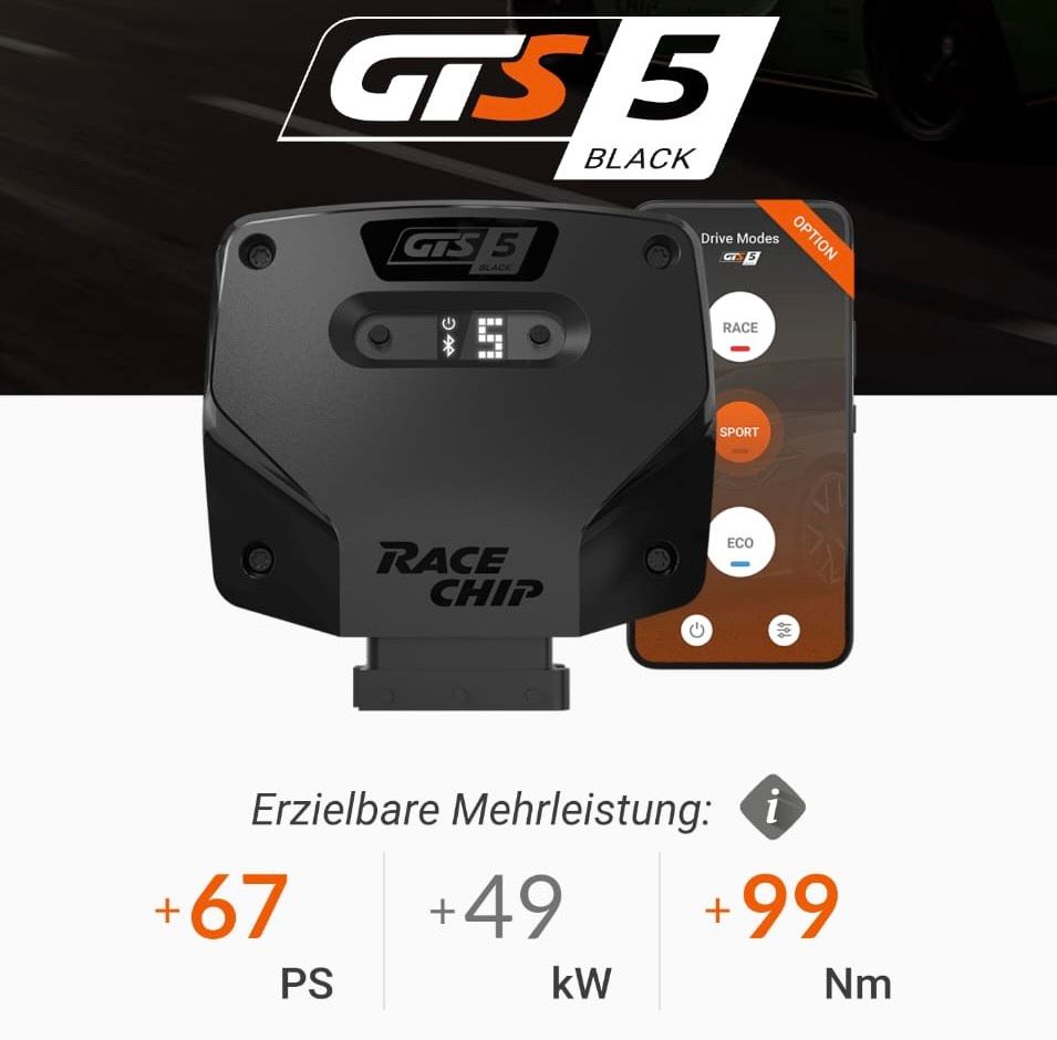 Race Chip GTS 5 mit App Steuerung Audi A4 (b9) in Kirchlengern