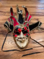 ORIGINAL Venezianische Maske aus Italien mit Glocken Deko Bayern - Kirchseeon Vorschau